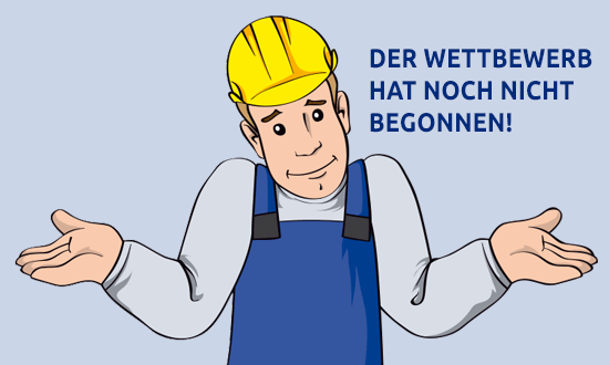 Der Wettbewerb hat noch nicht begonnen!