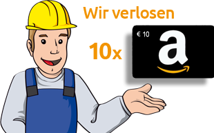 Gewinnen Sie einen von 10 Amazon-Gutscheinen im Wert von je 10,- €!